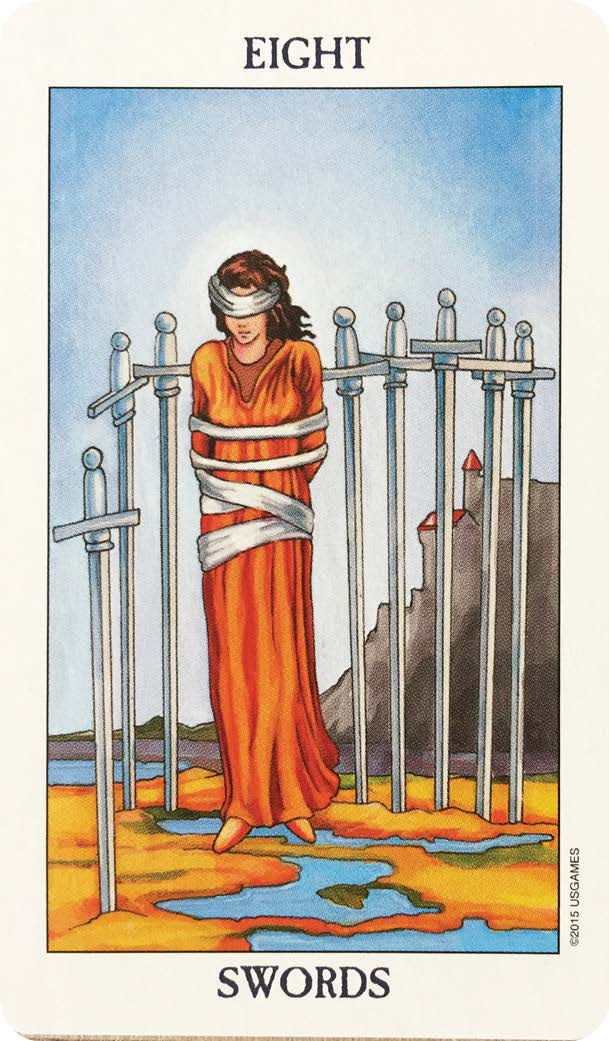 Карта eight of swords